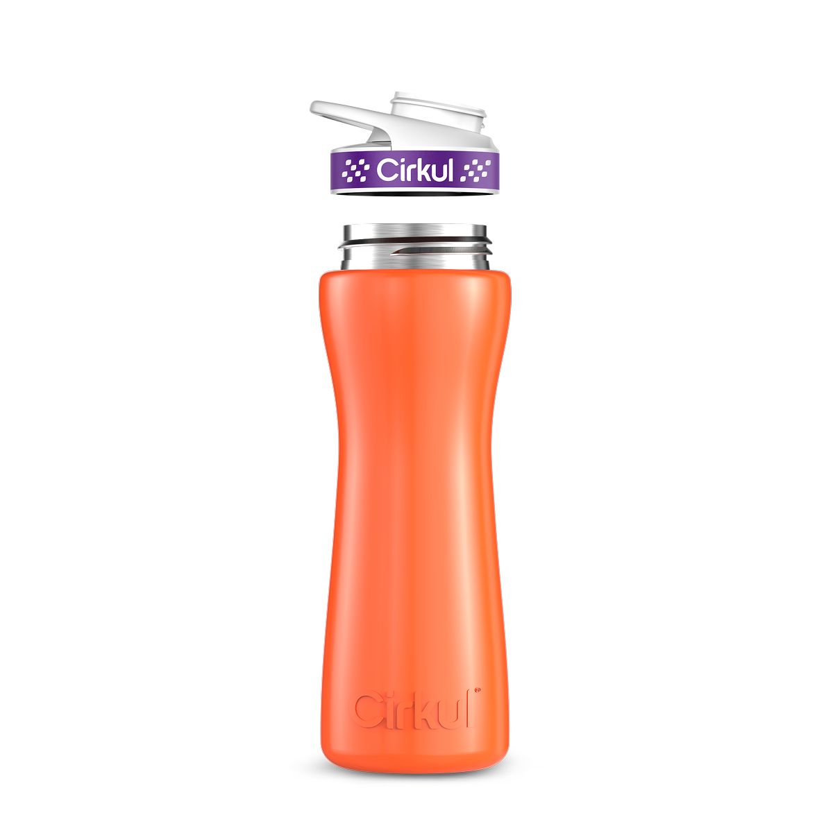 22oz. Stainless Steel Bottle & Comfort Grip Lid