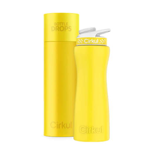 Limited Edition: 22oz. Matte Yellow Stainless Steel Bottle & Lid